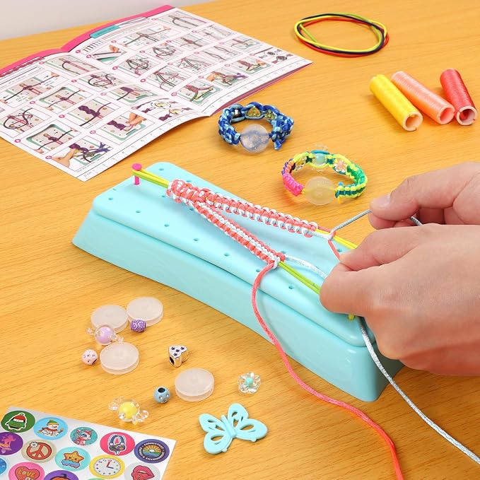 Friendship Bracelet Making Kit for Girls - Arts Crafts for Kids String
