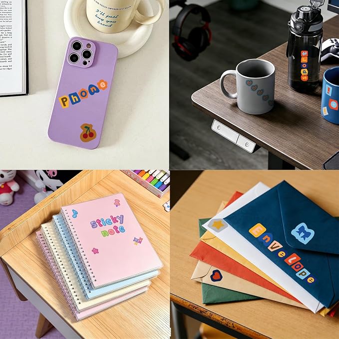 Magazine Letter Stickers - Mixed Styles Scrapbook Letters Stickers with Cute Vintage Geometry Black White Glitter Alphabet Number Sticker for Scrapbooking Supplies Journaling Water Bottle Party Gifts
