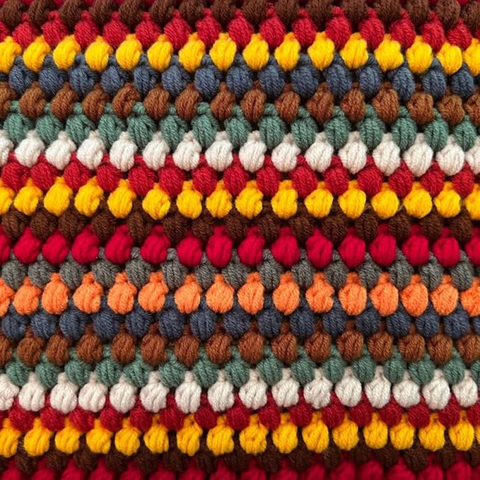 Milk-Cotton Crochet Yarn Kit, 10x50g Skeins DK Weight, 1250+ Yards, Hooks, Needles & Safety Eyes, 40+ Free Patterns, for Amigurumi, Crocheting & Knitting - Autumn Palette