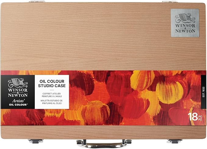 WN ARTISTS' OIL COLOUR STUDIO CASE ROW