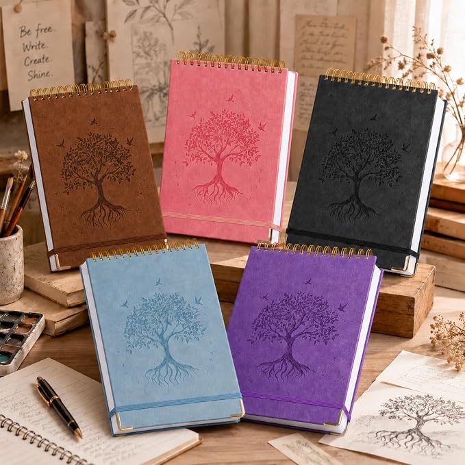 Blank Notebook Journal, Hardcover Sketchbook, 300 Page No Bleed Thick Paper