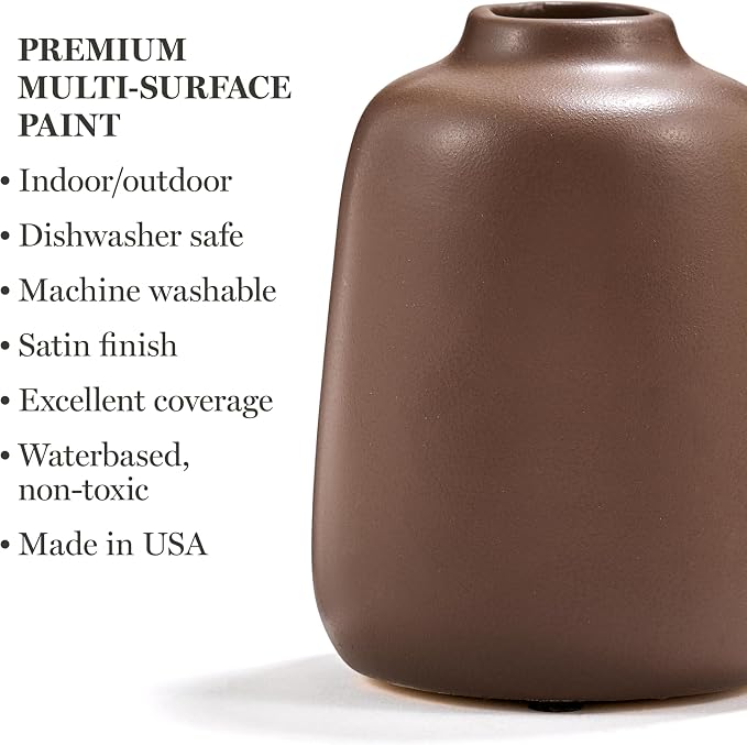 Martha Stewart, Multi-Surface Satin 12 pc Paint Set, Elevated Neutrals