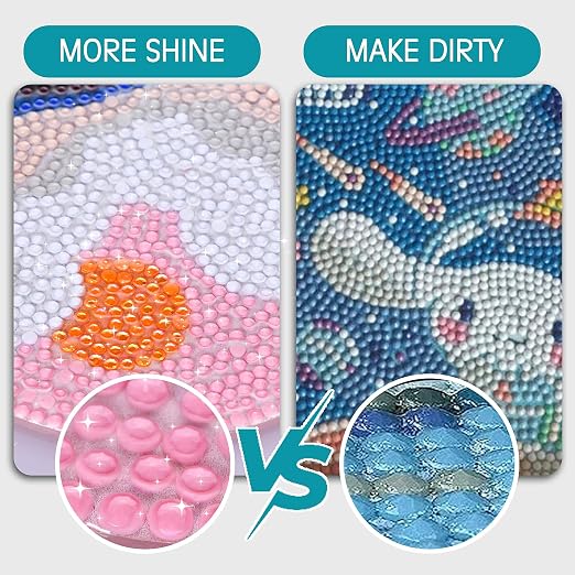 Topwey 250ML Diamond Painting Glue Shine Effect (8.8 Fl Oz) | Also Applicable to Jigsaw Puzzles , Diamond Art Coasters