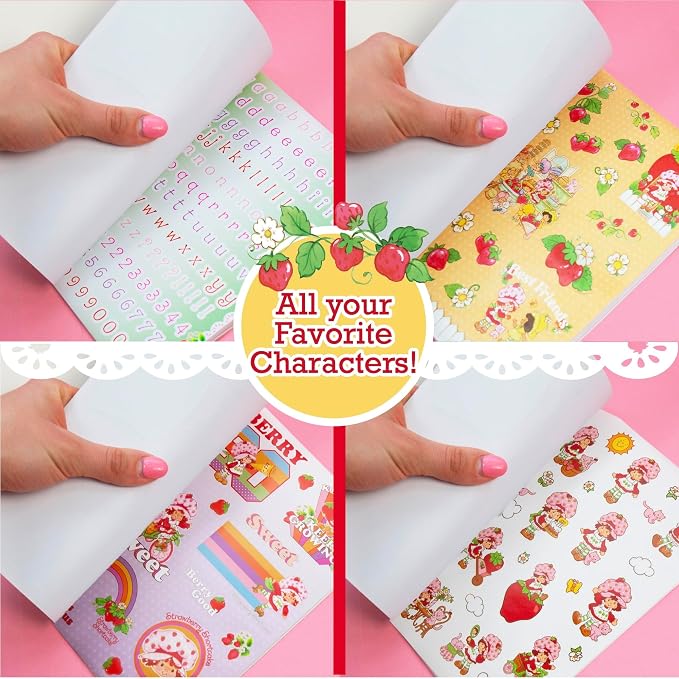 Horizon Group USA Sticker Book, Strawberry Shortcake, 1000+ Stickers