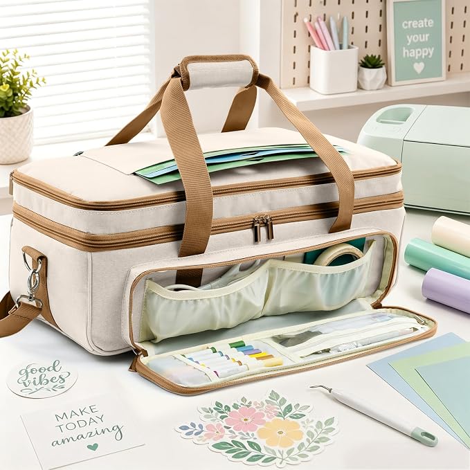Double-Layer Carrying Case for Cricut Explore 5 & Accessories and Suppliers