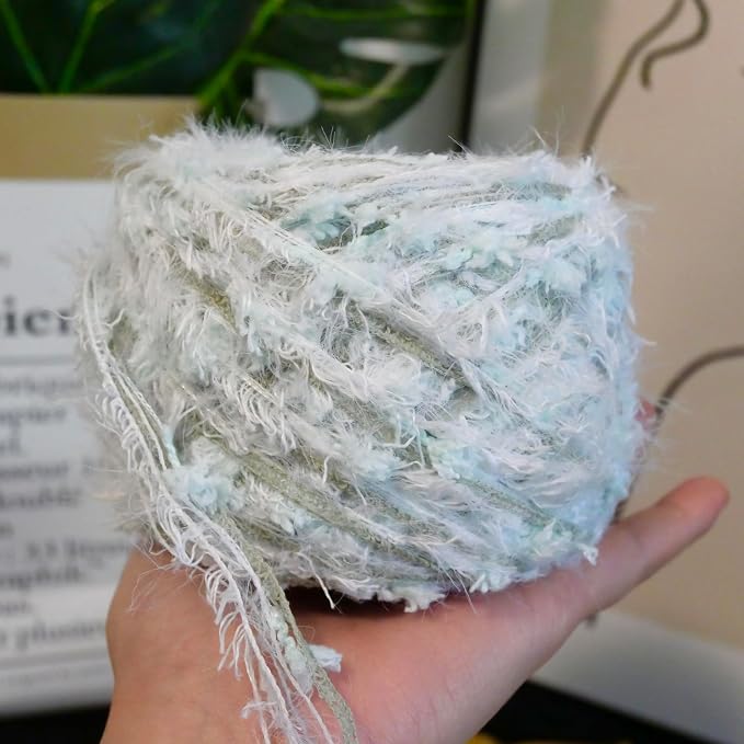 Artisanal Yarn Fancy Yarn Multifiber Blended Yarn Novelty Colorful Soft