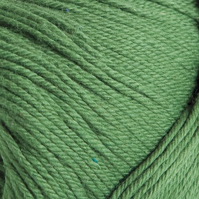 Knit Picks Dishie Green Worsted Weight 100% Cotton Yarn for Crocheting