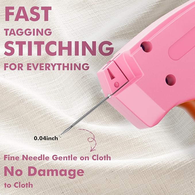 Stitch Gun for Clothes, Tagging Gun, Quick Clothing Fixer, Gerbera