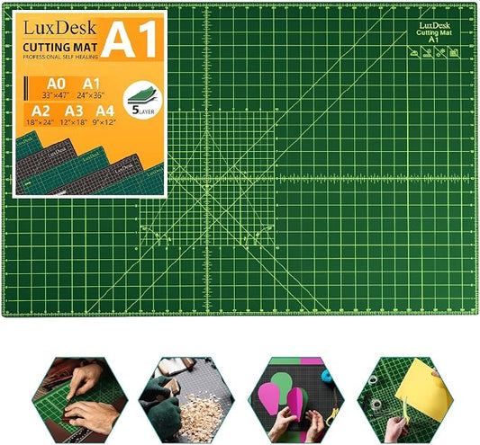 Large Self Healing Cutting Mat For Sewing 24x36 In A1 Quilt Cutting Mat