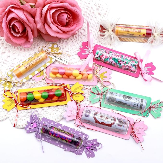 BAOFALI 1 Set Tag and 1 Set Candy Dies Cutting Rectangular Gift Card Envelope Cutting Dies Sets Label Tag for Scrapbooking DIY Cards Album Crafts Supplies(Tag:4.6x5.6inch Candy :5.4x2.7inch)