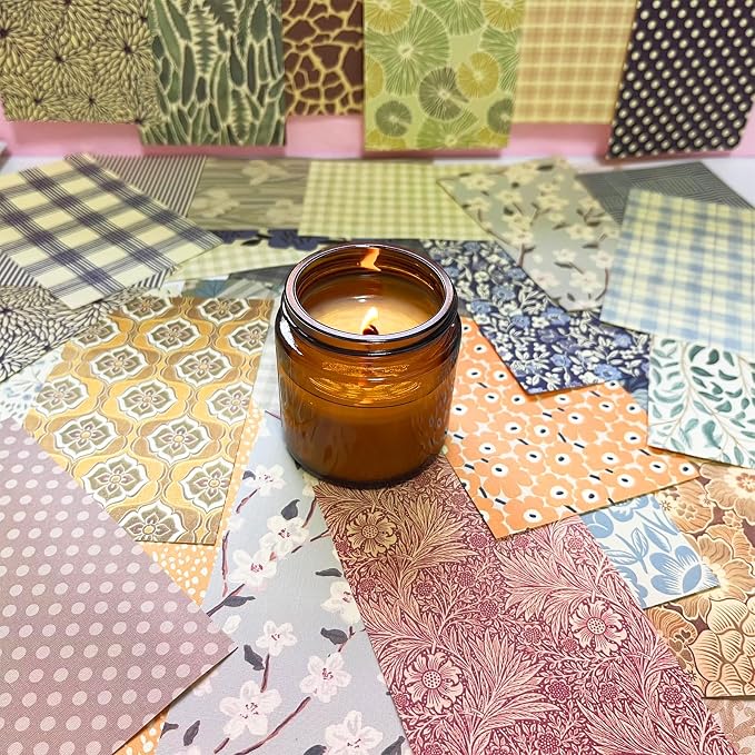 240 Sheets Vintage Scrapbook Papers Journaling Scrapbooking Supplies Kit Decorative Craft Paper for Planner, Bullet Journal Collage Card Embellishment Retro Crafts
