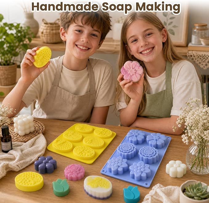 PIUH All in One Soap Making Supplies Kit for Adults