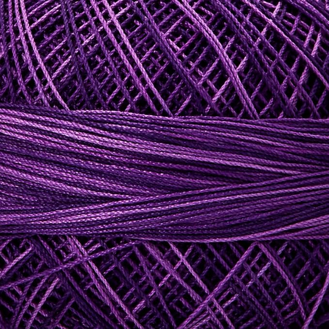 Lizbeth Size 80 HH80177 HH80 Cotton Thread 184 Yds 10G, Elderberry Jam