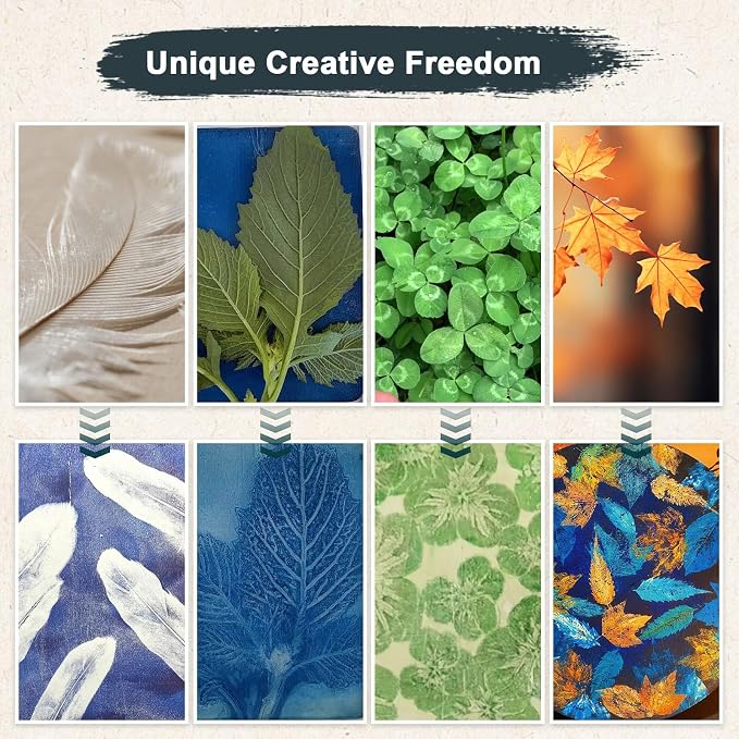 DINGSEN Gel Printing Plate Kit, Printmaking Set for Artists & Crafters