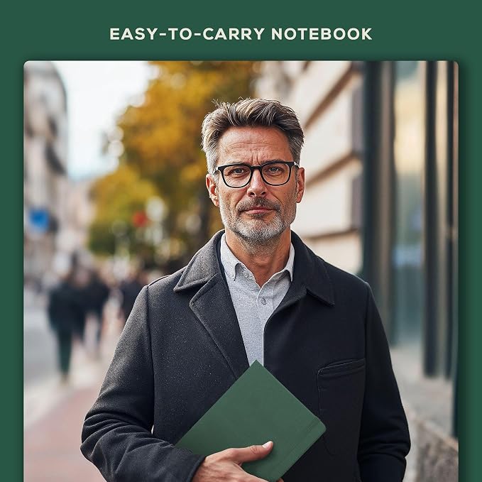 Beechmore Books A4 8.5x11 Mixed Media Sketchbook 160 GSM/98LB with Gift Box | Hardcover Art Journal with Lay-Flat Binding, 156 Perforated Ivory Pages for Drawing, Ink & Light Watercolor