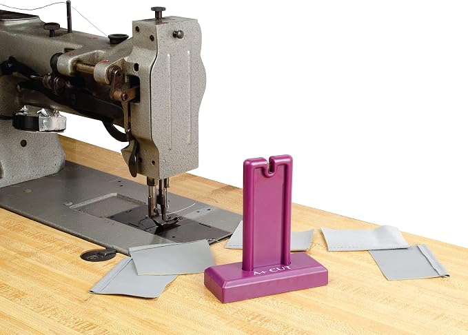 Ideaworks Upright Thread Cutter For Quilting, Sewing - Safe Snipper, 2.2" x 4.8" x 5.7", Purple, Standard