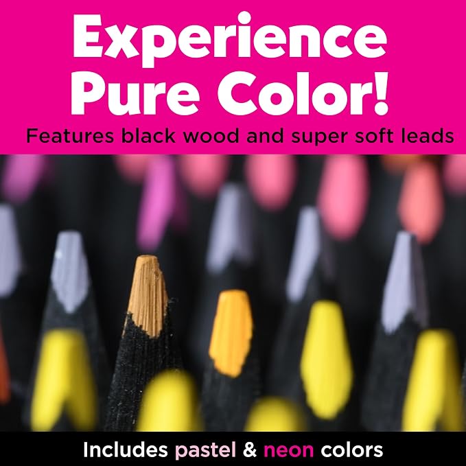 Faber-Castell Black Edition Colored Pencils, 1 Count (Pack of 100)