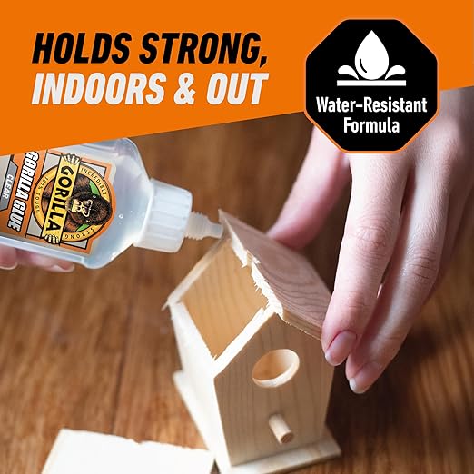 Gorilla Clear Glue, All Purpose, 1.75 oz Bottle