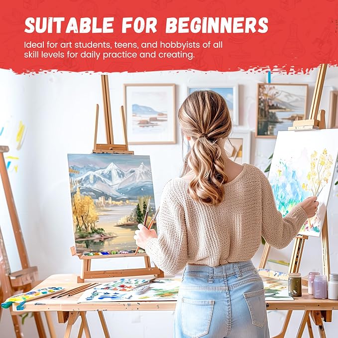 Simetufy 30 Pack Canvas Boards for Painting 11 x 14 inch, Blank Canvas Panels- Gesso Primed Acid-Free 100% Cotton for Acrylics Oil Watercolor Tempera Paints