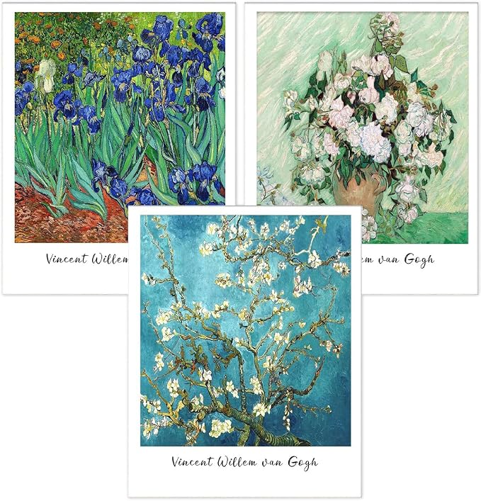 3 Pack Van Gogh Diamond Art Kits for Adults Diamond Painting Kit Beginner