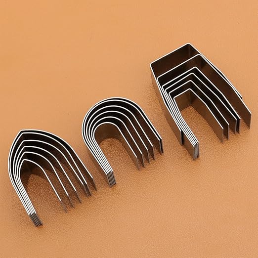 19 PCS Leather Cutter Tool Set, 18 PCS Punch Tools With Perforated Matting, Cutting Dies, Hole Punch Kit for DIY Crafts