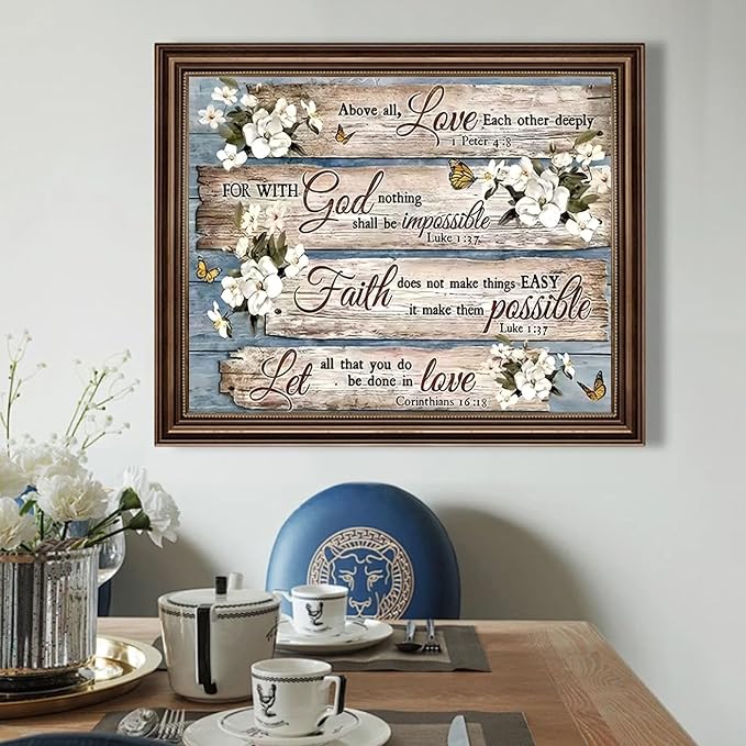 Christian Paint by Number for Adults, Paint by Numbers Kit for Adults 16x20