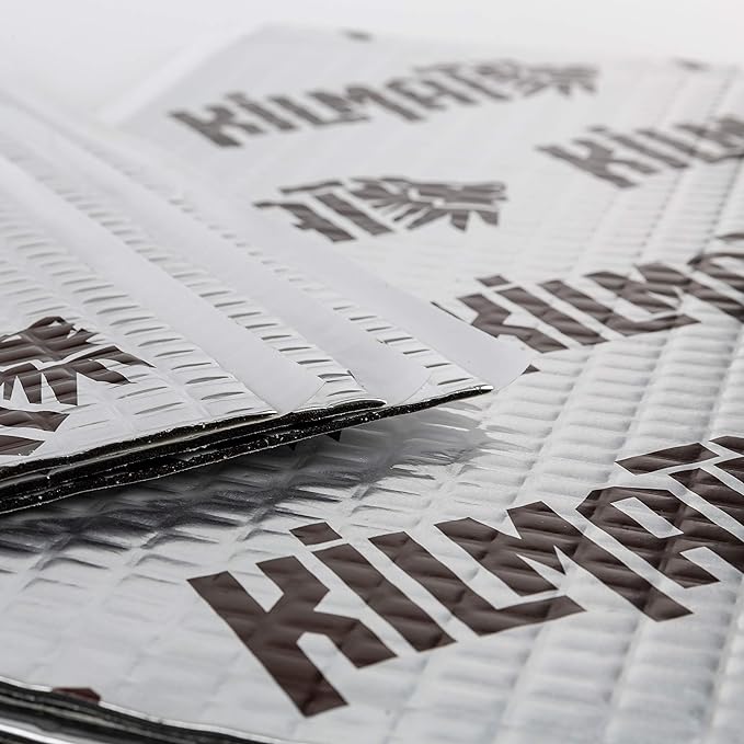 KILMAT 80 mil 36 sqft Car Sound Deadening Mat, Butyl Automotive Sound Deadener, Audio Noise Insulation and dampening