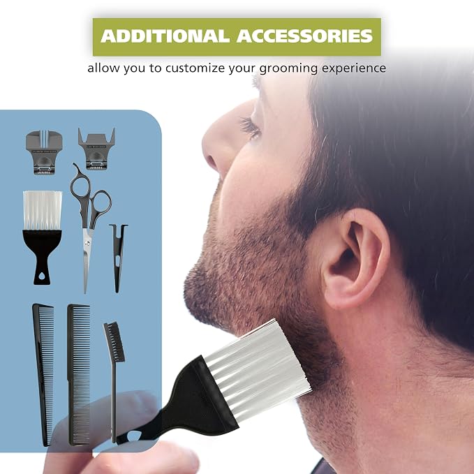 Wahl Clipper USA Color Pro Corded Haircutting Kit with Color Guide Combs