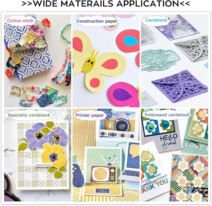 HTVRONT Cutting Mats 12"x12", 6 Pcs, Compatible with Cricut Maker/Explore | Standard Light Strong Fabric 4 Sticky Mats & Accessories, Compatible with Maker 4/3, Explore 5/4/3, Air 2/One, Vinyl Crafts