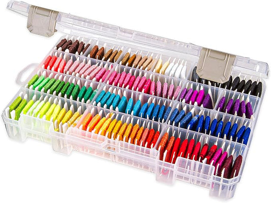 ArtBin Floss Finder Box, Embroidery Floss Organizer, Clear