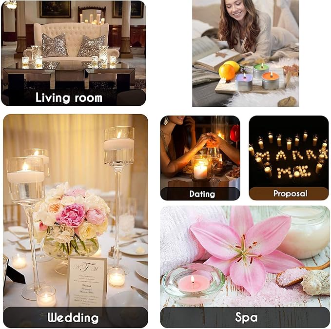 PXBBZDQ Wooden Candle Wicks Long Crackling Wood Wicks for Candles Making 50 Sets