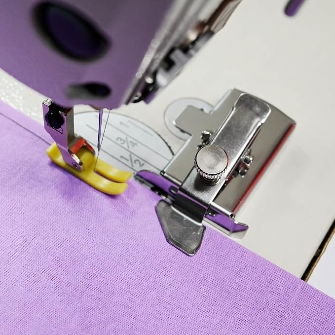 Magnetic Seam Guide for Sewing Machine,Guide Sewing Presser Foot,Seam Gauge Ruler,Universal Sewing Quilting Accessories Supplies Tools,WENICE,1 Pack