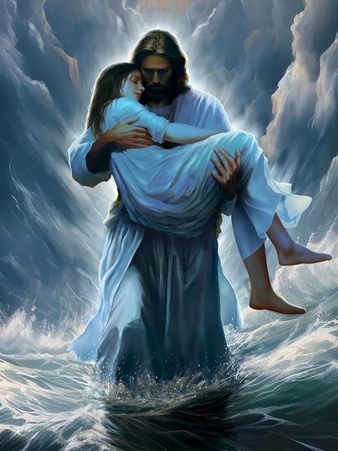 Diamond Art Kits for Adults,Jesus Easter Religion Christ Diamond Painting