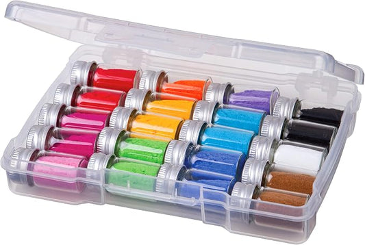 ArtBin 6946AB Photo & Craft Organizer 4" x 6" Box, [1] Plastic Storage Case, Clear