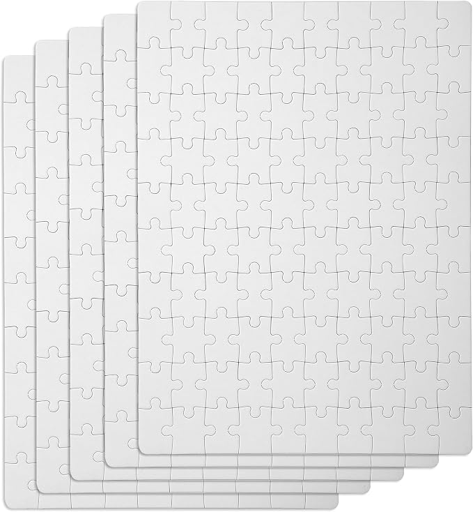 Mr. Pen- Blank Puzzle, 20 Pack, 100 Pieces/Pack, 10.6" x 14.2"
