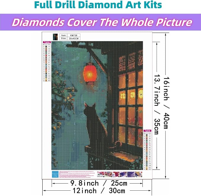 JYXSJYYD 5D DIY Cat Diamond Art Kits for Adults,11.8x15.8 inch