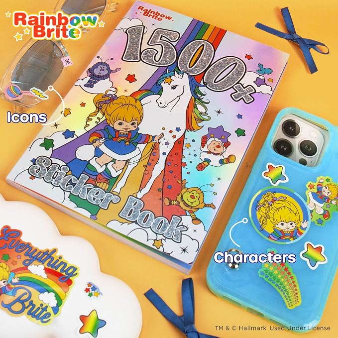 Horizon Group USA Sticker Book, Rainbow Brite, 1500+ Stickers