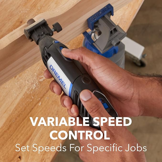 Dremel 4000-2/32 Rotary Tool Kit - Engraver, Polisher, and Sander - Ideal for Cutting, Detail Sanding, Engraving, Wood Carving, and Polishing - 2 Attachments & 32 Accessories