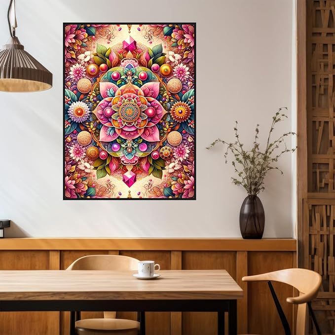 Benjenes Mandala Diamond Art Kits for Adults, Diamond Painting Kits