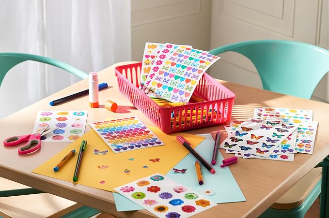 American Greetings 867 Stickers, 20 Sheets, All-Occasion Stickers, Butterfly & Flower Variety Pack