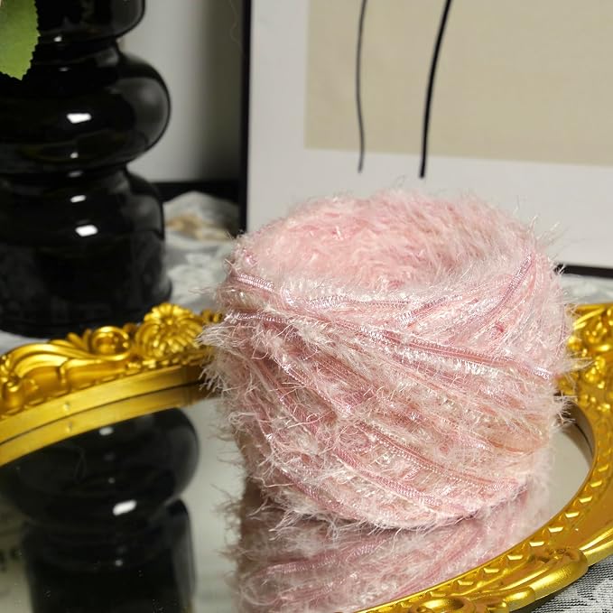 Artisanal Yarn Fancy Yarn Multifiber Blended Yarn Novelty Colorful Soft