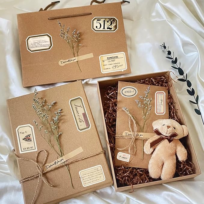 140 Pcs Vintage Aesthetic Stickers for Adults