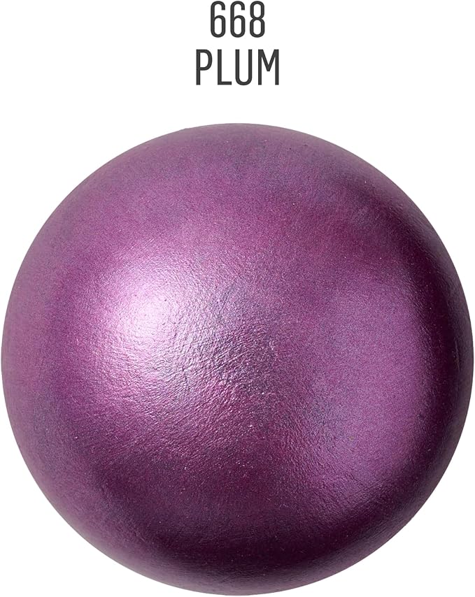 FolkArt Metallic Acrylic Paint in Assorted Colors (2 Ounce), 668 Plum