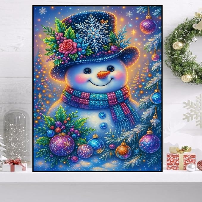 HHMATITS Christmas Diamond Art Kits for Adults 12x16inch