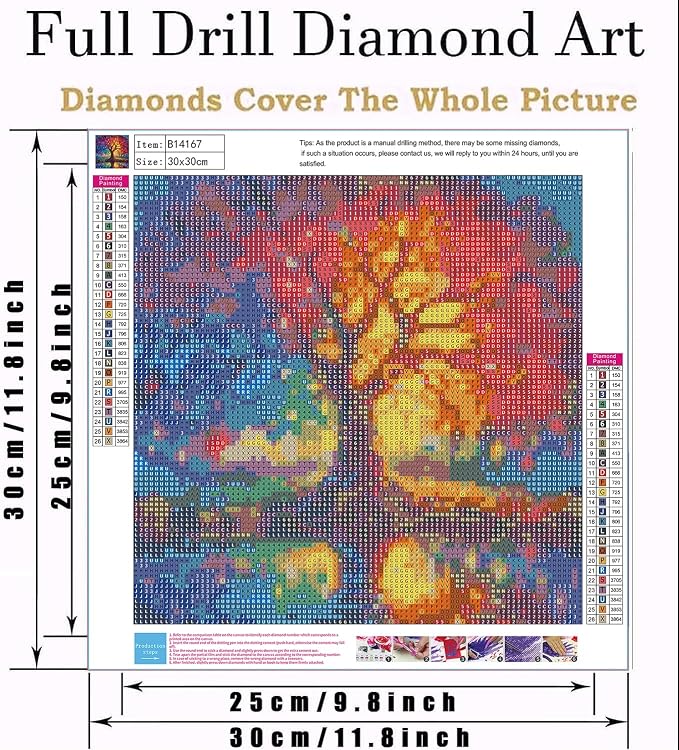 mrpwnle Diamond Art Kits for Adults, Tree of Life Diamond Painting Kits | Tree of Life Diamond Art Painting Kits for Adults Beginners, DIY Round Full Drill Gem Art Crafts Kits Home Decor 12x12inch