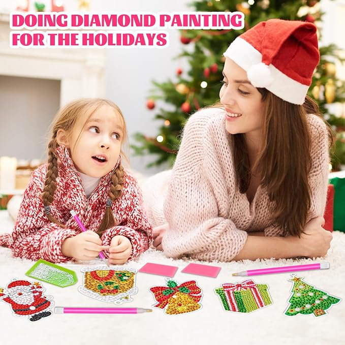 90PCS Diamond Art Painting Kits Tools 5D with 10 Drill Pen Grip Tray