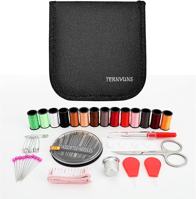 70Pcs Mini Travel Sewing Kit Portable Needle and Thread Set