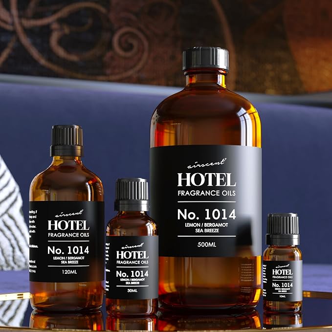 AirScent Hotel Diffuser Oil No. 1014 - Iconic 5-Star Hotel Blend - 10 mL (Pack of 2)