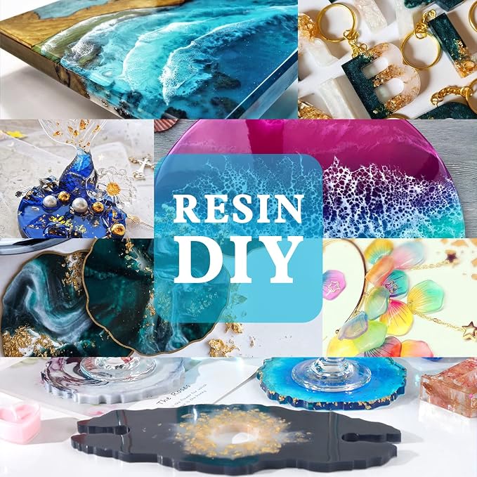 Epoxy Resin Pigment - 16 Colors Translucent Resin Colorant, Highly Concentrated Resin Dye for DIY Jewelry Making, AB Resin Coloring - 10ml