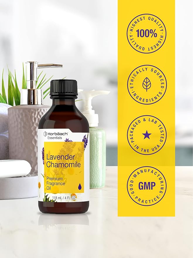 Horbäach Lavender Chamomile Fragrance Oil | 4 fl oz (118ml)